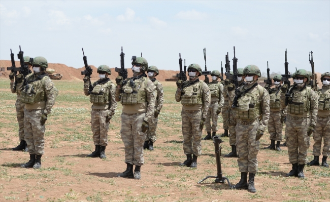 "Sınır ötesinin kahramanları" bayramı Suriye'de karşıladı